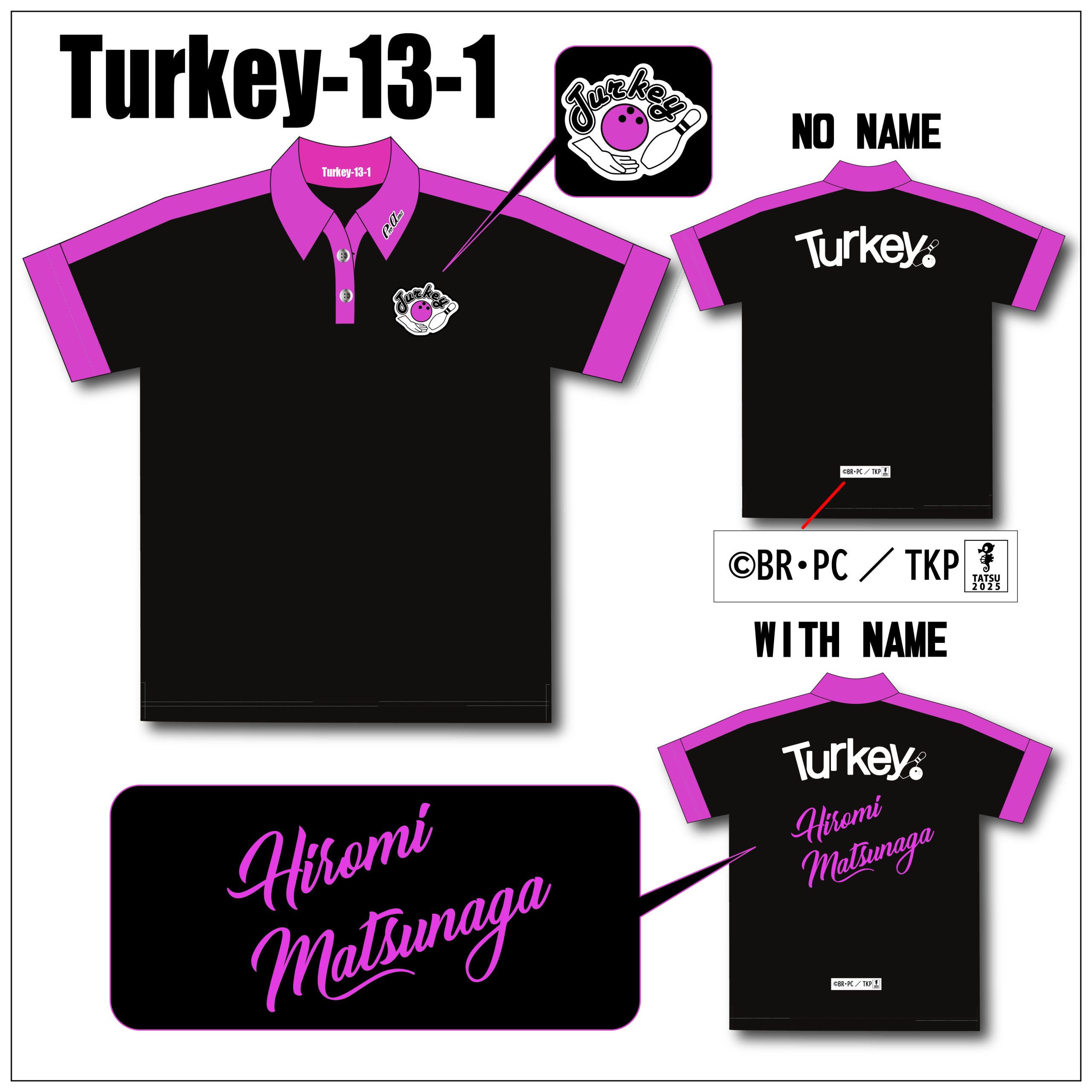 ポロ衿ラグランスリーブ - Goods｜オリジナルアニメ「Turkey!」公式サイト