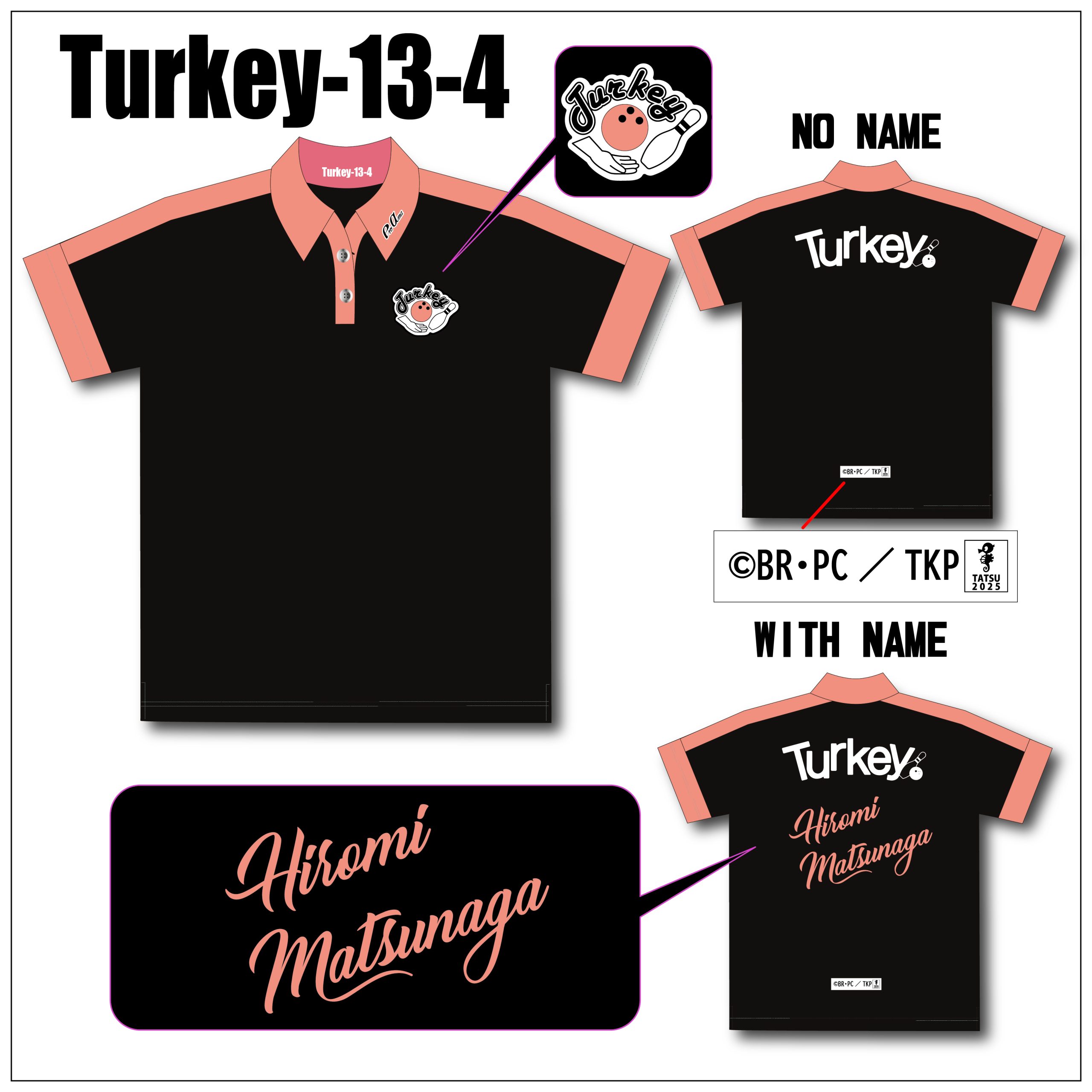 ポロ衿ラグランスリーブ - Goods｜オリジナルアニメ「Turkey!」公式サイト